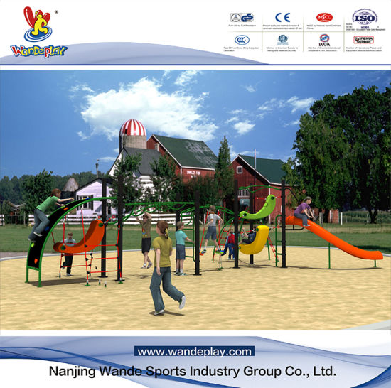Attrezzatura per parchi giochi all'aperto per bambini rampicanti Net Wandeplay Parco divertimenti con WD-Sw0122