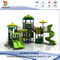Outdoor Playset Treehouse con Sildes nel parco per bambini