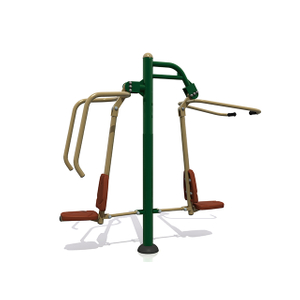 Combi Pull Down Challenger e Power Push Attrezzature per il fitness all'aperto per adulti