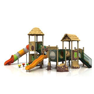 Outdoor Park Forest Cottage Silde Attrezzature per parchi giochi per bambini in età prescolare